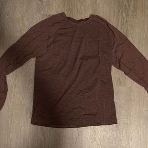 Lululemon Men’s Maroon Long Sleeve